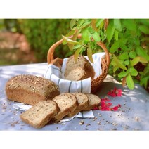 당뇨빵 100% 무설탕 통밀빵 천연발효 비건 통곡물 식빵, 1개