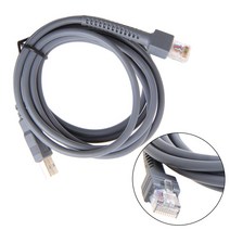 휴대폰 케이블 1 PC USB 케이블 기호 바코드 스캐너 LS1203 LS2208 LS4208 LS3008 CBA-U01-S07ZAR, 단일옵션