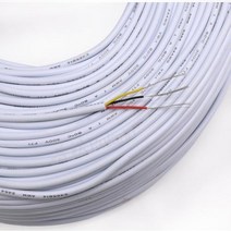 네트워킹 도구 툴 렌카드 네트워크 아답터 랜포트 2510M 28AWG UL2464 피복 와이어 케이블 채널 오디오 라인 2 3 4 5 6 7 8 9 10 코어 절연 구리 신호 제, 없음, White+5 Meters+10 Cores