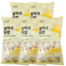 쌀떡국 튀밥 떡 뻥튀기, 5개, 110g
