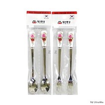 로즈 티스푼 티포크 2P -T1/계량스푼/숫가락/젓가락, 티포크2P