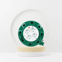 러그박스 캠핑릴선 10m 20m 30m 전기 릴선 3구 4구 차박 리드선 USB 연장선 작업선, 5m 4구 신형 (그린)1.0SQ, 5m