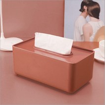 비엘라후스 각티슈케이스 휴지커버 직사각 핸드타월 곽, 와인, 1개