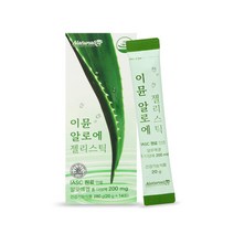 네추럴라이즈 총 다당체 200mg 먹는 이뮨 알로에 젤리스틱 알로에겔 알로에베라 1박스, 선택완료