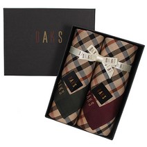 [닥스] 남녀 손수건 2매세트 1번
