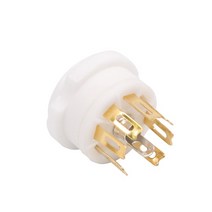 진공관앰프 블루투스앰프 미니 프리 파워 앰프 GD-PARTS 2 개 주석 도금 골드 섀시 마운트 7pin 세라믹 튜, 02 GOLD PLATED