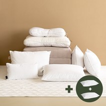 (1+1이벤트) 호텔베개 구스베개 8종, 구스이중구조베개 1+1