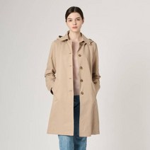 [BCBG]후드 디테처블 트랜치코트 B4M3N771