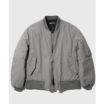 JEMUT 카디 오버핏 MA1 자켓 딥그레이 YHJK2319 Cardi Overfit Ma1 Jacket Deepgray YHJK2319