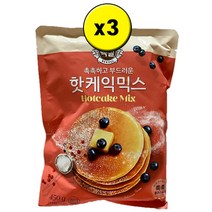 CJ백설 핫케익믹스, 450g, 3개