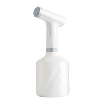 전기 식물 스프레이 병 USB 충전식 자동 급수 분무기 휴대용 핸드 헬드 정원 분무기 도구, [01] White