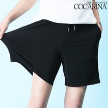 코카리나 남녀공용 토리엣 아이스 냉감 반바지 커플 무지 밴딩 바지
