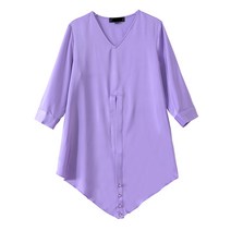 우아한 40대 50대 중년옷 7부 소매 봄 여름 엄마옷