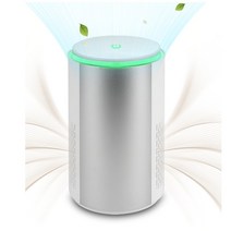 HK HAIKE 3중5단계 원룸 미니공기청정기 KZ023G-B01, 화이트메탈