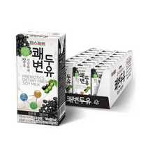 파스퇴르 검은콩 검은참깨 쾌변두유 190ml 24팩