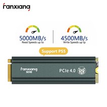외장 솔리드 스테이트 드라이브FANXIANG-SSD 500GB 1tb SSD M2 NVMe PCIe 4.0x4 2280 드라이브 PS5 데스, 02 PCIE4 0 5000MBs 1T