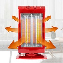 순간발열 자동회전되는 난방 전기온풍기 카페 원적외선 미니난방기