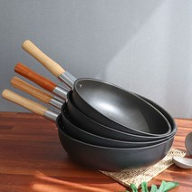 업소용 중식팬 양면 마블 자루 중국팬 30 AA 강력 코팅(주, 양면마블자루중국팬34 (743763)