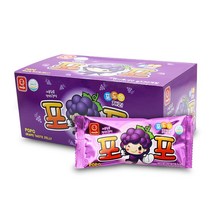 포포 아이스 포도 20g 30개입 통 박스 (추억의 옛날 문방구 불량 식품 간식 군것질), 600g, 1개