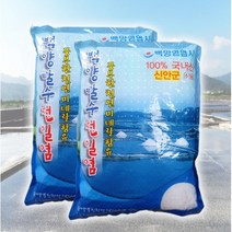 간수빠진 신안천일염 1.5kg 3포, 3개