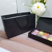 원터치화과자박스쇼핑백(10구/소) / 33x19.5x13cm 12개 // 화과자박스10구 호환, 1개, 1개
