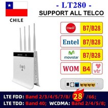 네트워킹 Lte 홈 3G 4 외부 안테나 모뎀 CPE RJ11 음성 메쉬 무선 4G Wifi 라우터 Sim 카드 슬롯 RJ45 포트 LT280, [02] 미국 플매트 카펫 러그, [04] America Version WAN