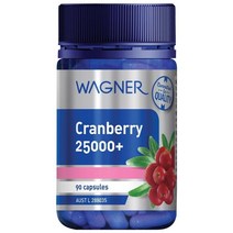 뉴질랜드 직구 바그너 Cranberry 25000+ Vaccinium macrocarpon Best Grade fruit fresh 90capsule 1팩, 수량, 상세참조