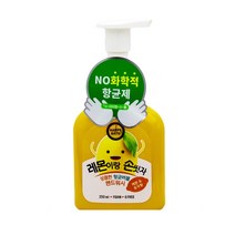 BTM 해피바스 레몬이랑손씻자 버블핸드워시 250ml, 상세페이지 참조