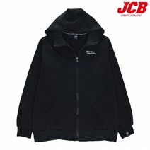 [JCB] 그래픽 기모 후드 집업 (JBF9O601BSB)
