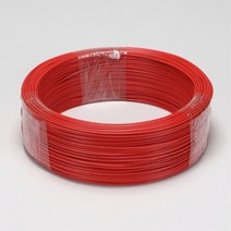 에스엔씨 HF-IX 전선 2.5 SQ 적색 1.78MM 케이블 단선, 1개