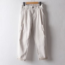 [아이우먼] 포인트워싱배기팬츠 LOD123M303 빅사이즈 사이즈에서 자유로운 그녀~