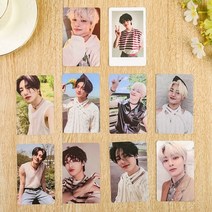 Kpop 스트레이 키즈 그룹 회원 포토카드 팬 컬렉션용 새 앨범 최대 컬렉션 로모 카드 사진 선물 10 개/세트, I.N