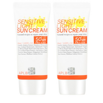 에이플비 센서티브 라이트 선크림 SPF50+ PA++++, 60ml, 4개
