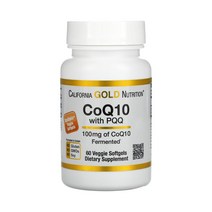 캘리포니아 골드 뉴트리션 CGN 코큐텐 CoQ10 PQQ 약들약 코큐텐 100mg 60정