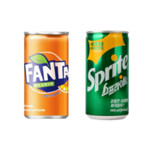 환타 오렌지 185mlx(15캔)+스프라이트 185mlx(15캔), 30캔, 185ml