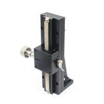 Z 축 LWZ40 40MM 장거리 DOVETAIL 트리밍 슬라이드 테이블 슬라이딩 스테이지 수동 변위 플랫폼 LWZ40-L100, 250mm|LWZ40 Z Axis