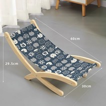 고양이 비치 체어 반려묘 방석 벤치 쿠션 해먹, 간단한 캔버스 모델