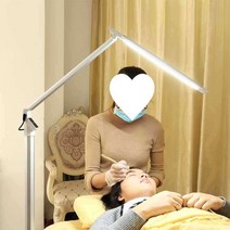 반영구조명 다용도 밝기조절 램프 속눈썹연장 관리실, 10W5단계밝기화이트라이트LD512