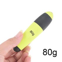 고부력 구멍 찌 부력 Eva 인라인 찌 플로트 낚시 플로트 고양이 물고기 파이크 플로트 낚시, 05 80g, 1개