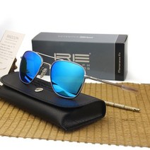 남자선글라스 randolph re 선글라스 남성 여성 브랜드 디자이너 미국 육군 군사 태양 안경 항공 agx 강화 gafas de sol hombre