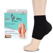 FCP01 발 뒤꿈치 각질 보호 풋 케어 꼬라지 패드, 1족, 스킨