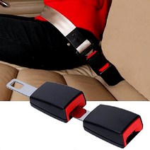 루브몰 차량용 안전벨트 클립 연장형, 02_블랙 x 2개