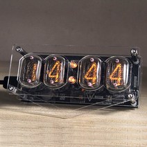 진공관시계 닉시시계 플라즈마 튜브 In12 DIY, 1.WHITE