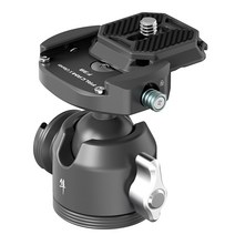 카메라 장비 Ulanzi FALCAM F38 퀵 릴리스 시스템 플레이트 4 quot;및 3 8 quot; DSLR 카메라 삼각대 짐벌 스위치 솔루션 스튜디오 키트, 08 F38 Ball Head