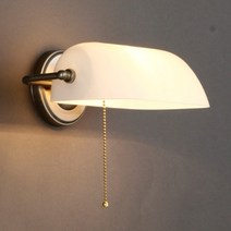 뱅크 인테리어 벽등(전구포함), 그린/LED벌브8W 전구색（노란빛）