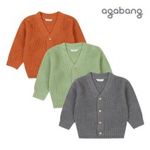 아가방 티티울조직가디건 M GREY CAMEL L GREEN 01O751401