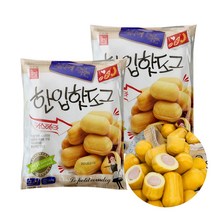 1+1 오뗄 한입핫도그 1kg x 2팩