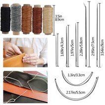 우드카빙키트 Nonvor-전문 가죽 공구 키트 손 바느질 스티칭 조각 안장 DIY 공예 액세서리 용품 33 피스, 한개옵션0