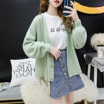 랜턴 슬리브 스웨터 가디건 11.11 하늘비즈 A31 R833F602