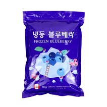 웰프레쉬 냉동 블루베리 페루산 1kg 냉동블루베리, 1개